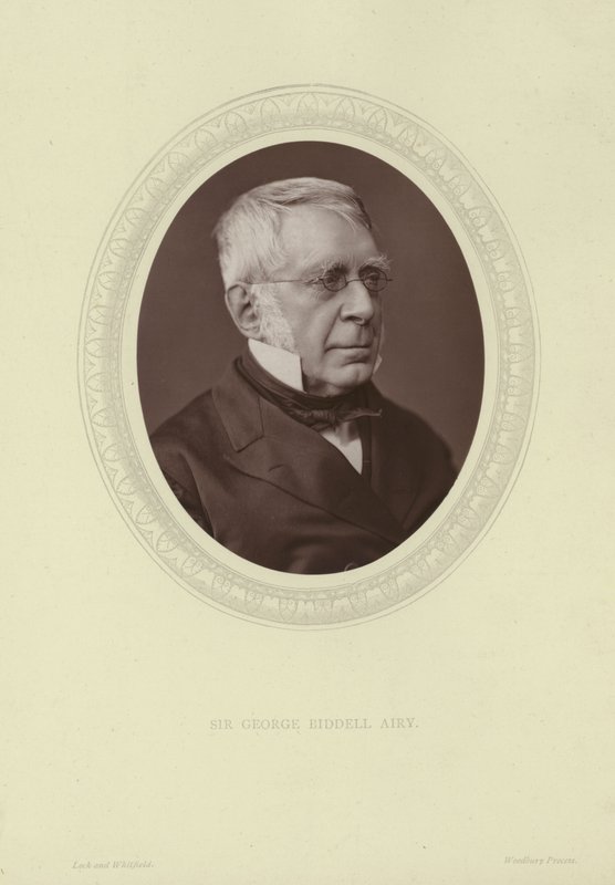 George Biddell Airy爵士的肖像 作者 洛克和惠特菲尔德