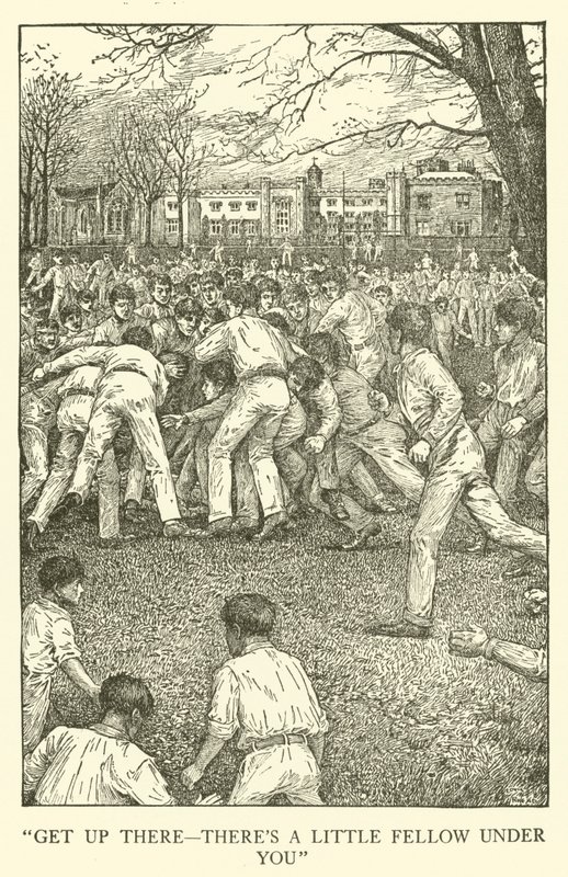 Illustration for Tom Browns School-Days (engraving) 作者 路易斯·约翰·黑德