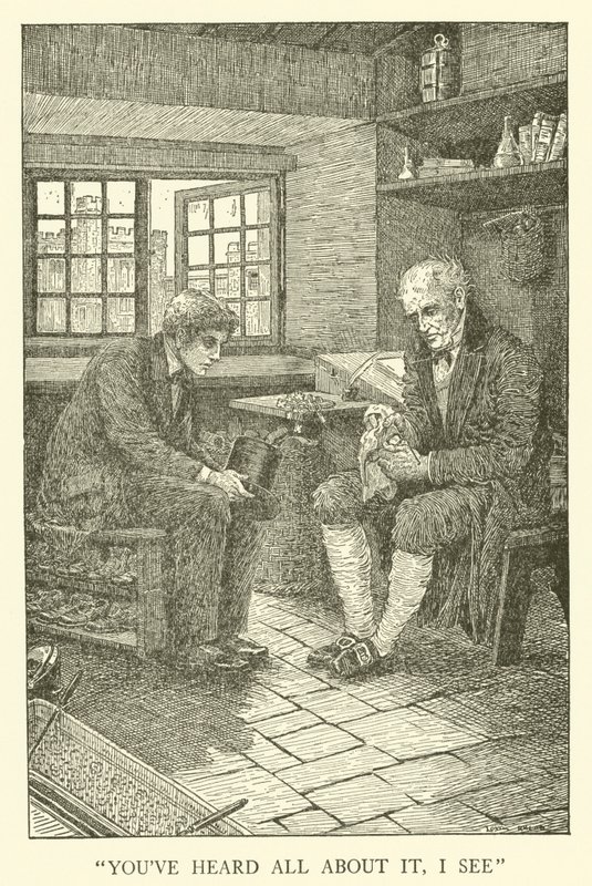 Illustration for Tom Browns School-Days (engraving) 作者 路易斯·约翰·黑德