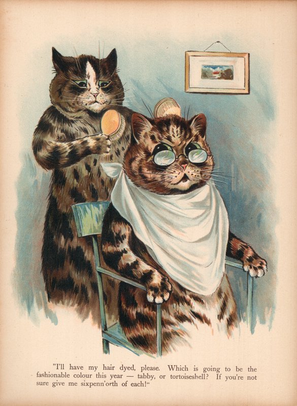 Louis Wain Cats（chromolitho） 作者 路易·韦恩