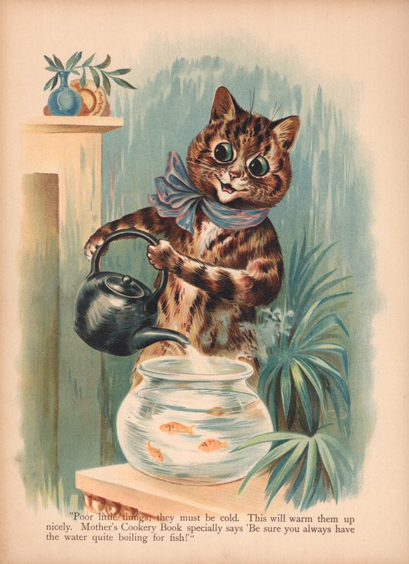 Louis Wain Cats（chromolitho） 作者 路易·韦恩