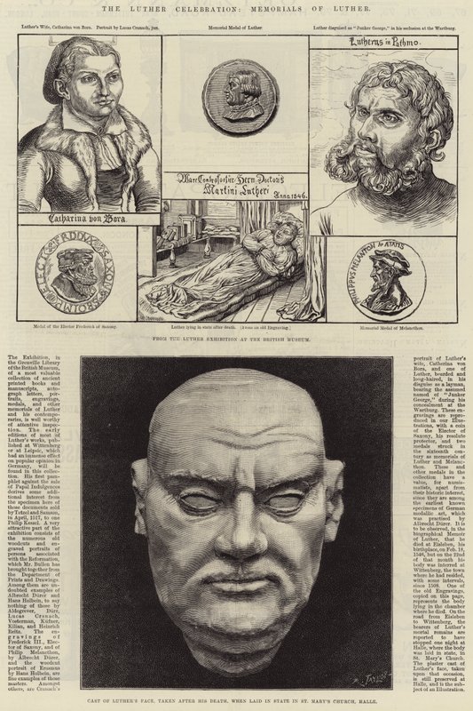 路德庆祝，路德纪念馆 作者 卢卡斯·克拉纳赫（Lucas Cranach）