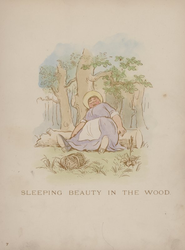 Page from the Humours of Cynicus (coloured engraving) 作者 马丁 