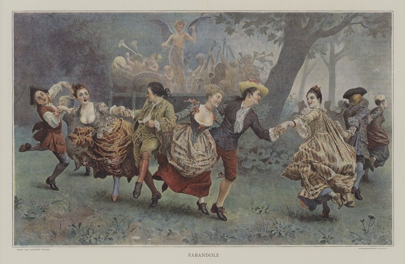 Farandole 作者 莫里斯·勒卢瓦（Maurice Leloir）