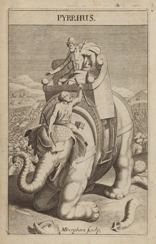 Pyrrhus，希腊将军和政治家 作者 迈克尔·伯格斯