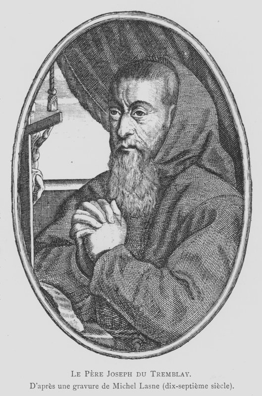 Francois Leclerc du Tremblay, French Capuchin friar and adviser and agent of Cardinal Richelieu, known as Father Joseph and the Eminence Grise (Grey Eminence) (litho) 作者 米歇尔·拉斯内