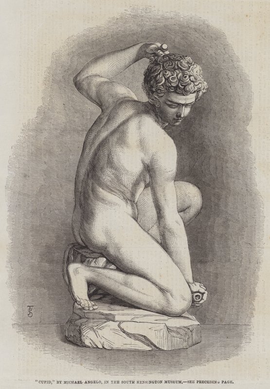 丘比特 作者 米开朗基罗（Michelangelo Buonarroti）