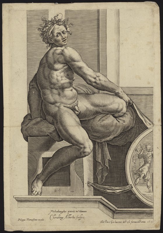图来自梵蒂冈的西斯廷教堂壁画 作者 米开朗基罗（Michelangelo Buonarroti）