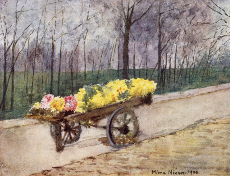 Bulb Time, Haarlem (colour litho) 作者 咪玛·尼克松（Mima Nixon）