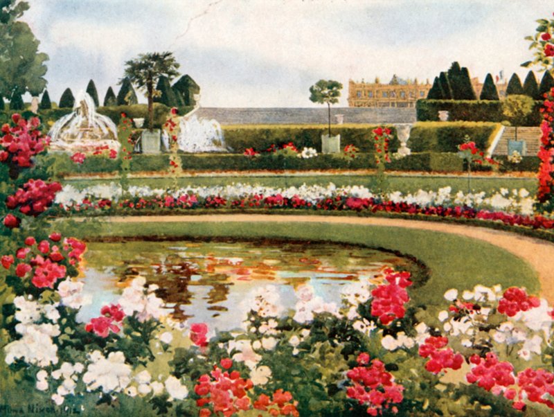 Parterre de Latone，凡尔赛宫 作者 咪玛·尼克松（Mima Nixon）