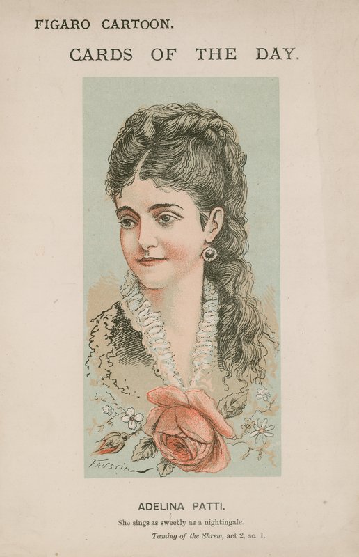 Adelina Patti，她像夜莺一样甜美地唱歌 作者 莫德斯托·福斯蒂尼