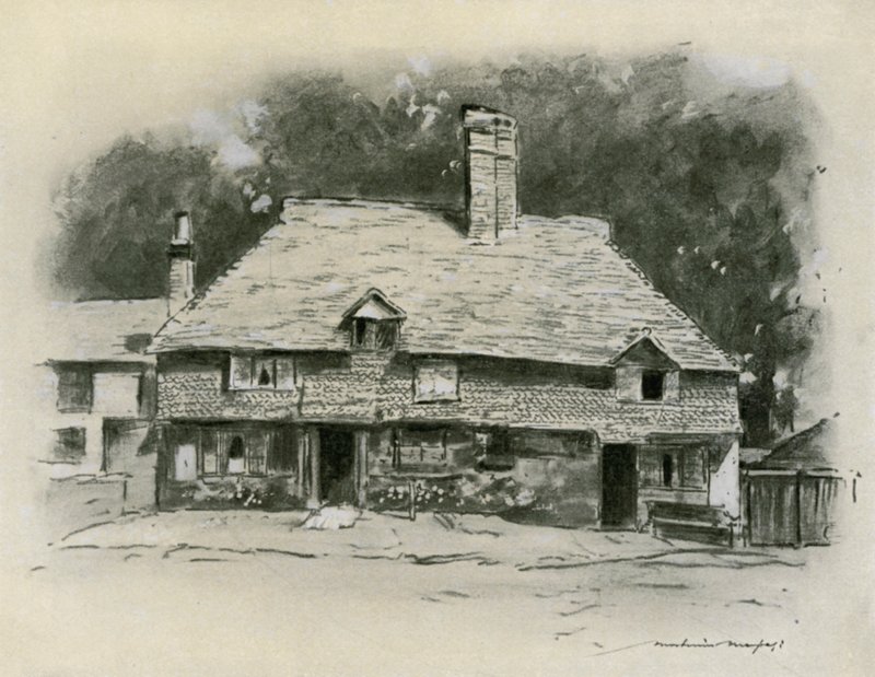 萨里的小屋 作者 Mortimer Ludington Menpes