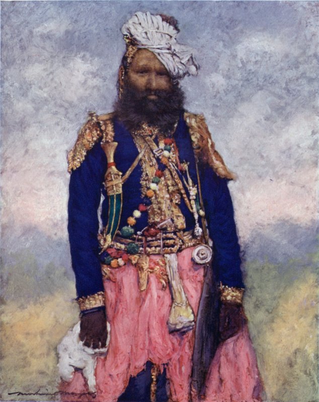 来自Rajgarh的保留者 作者 Mortimer Ludington Menpes