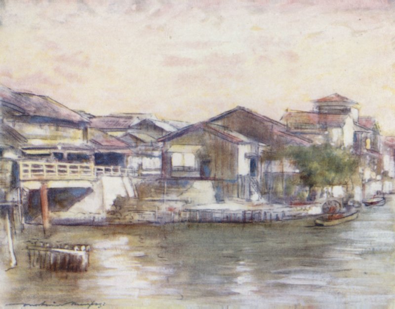 宁静的水路 作者 Mortimer Ludington Menpes