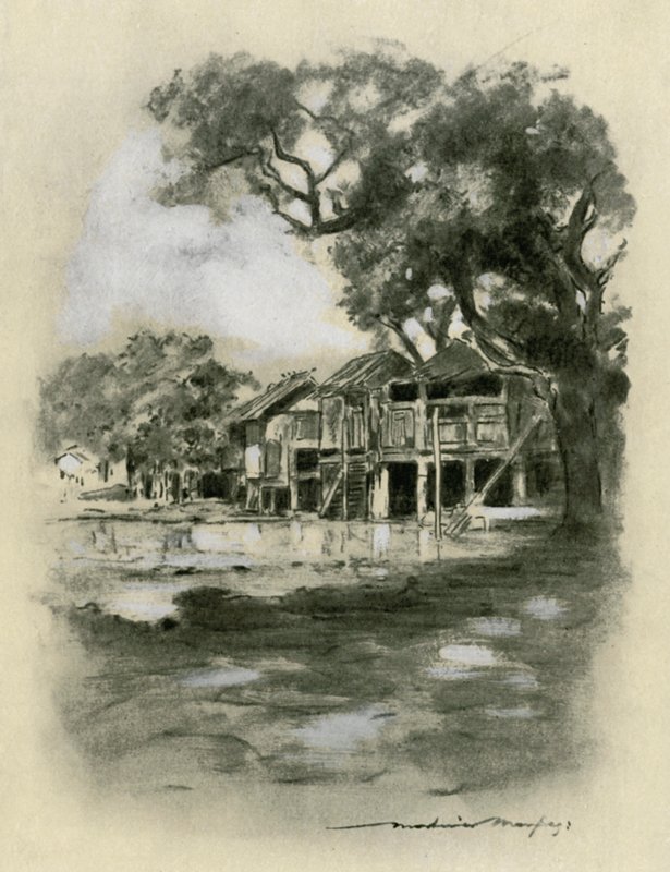 一个乡村 作者 Mortimer Ludington Menpes