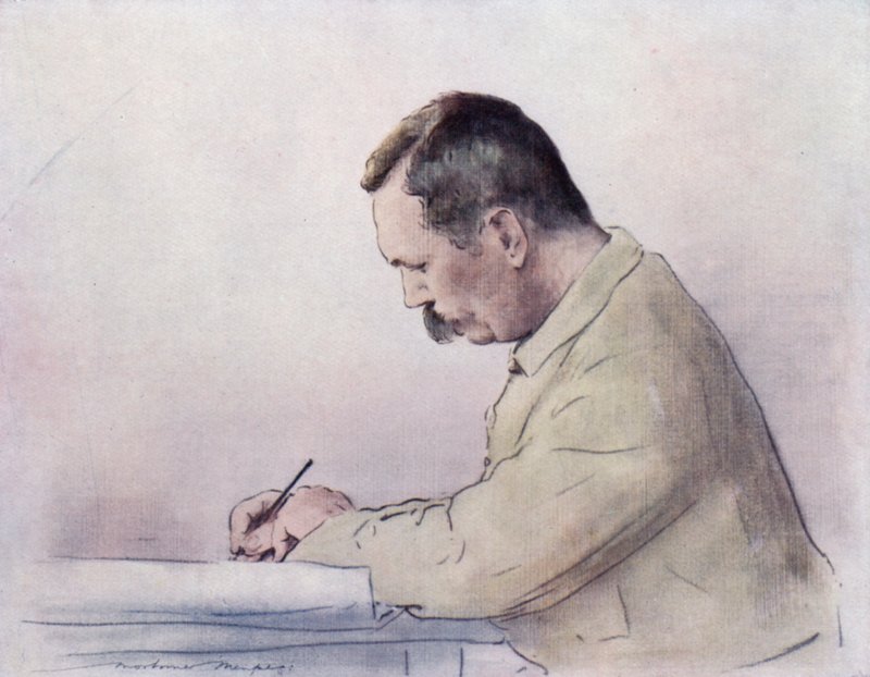 柯南道尔博士 作者 Mortimer Ludington Menpes