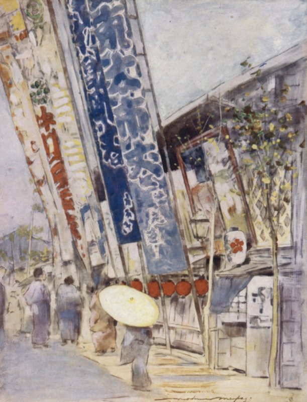 在剧院街 作者 Mortimer Ludington Menpes