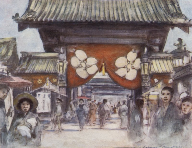 通往圣殿 作者 Mortimer Ludington Menpes