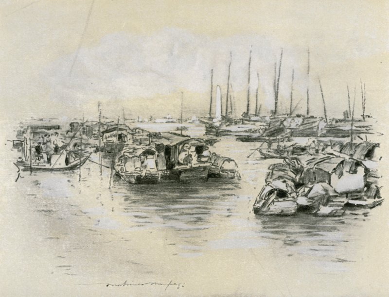 在黄河上 作者 Mortimer Ludington Menpes