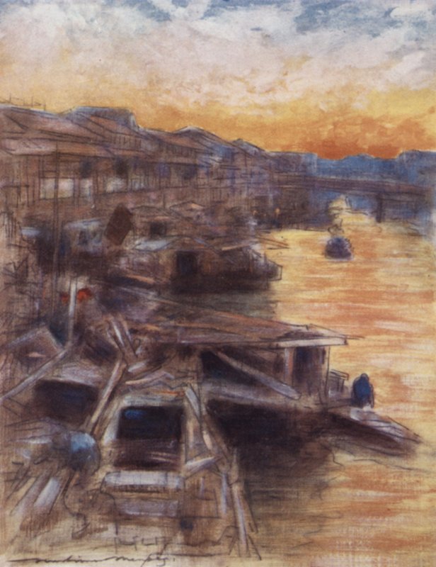 大阪 作者 Mortimer Ludington Menpes