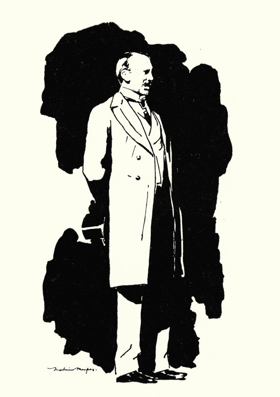 阿尔弗雷德米尔纳爵士在Mafeking日向观众致辞 作者 Mortimer Ludington Menpes