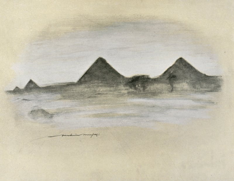 金字塔 作者 Mortimer Ludington Menpes