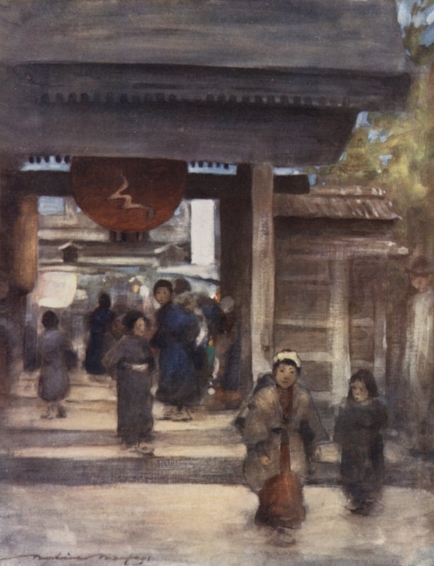 通往圣殿的道路 作者 Mortimer Ludington Menpes