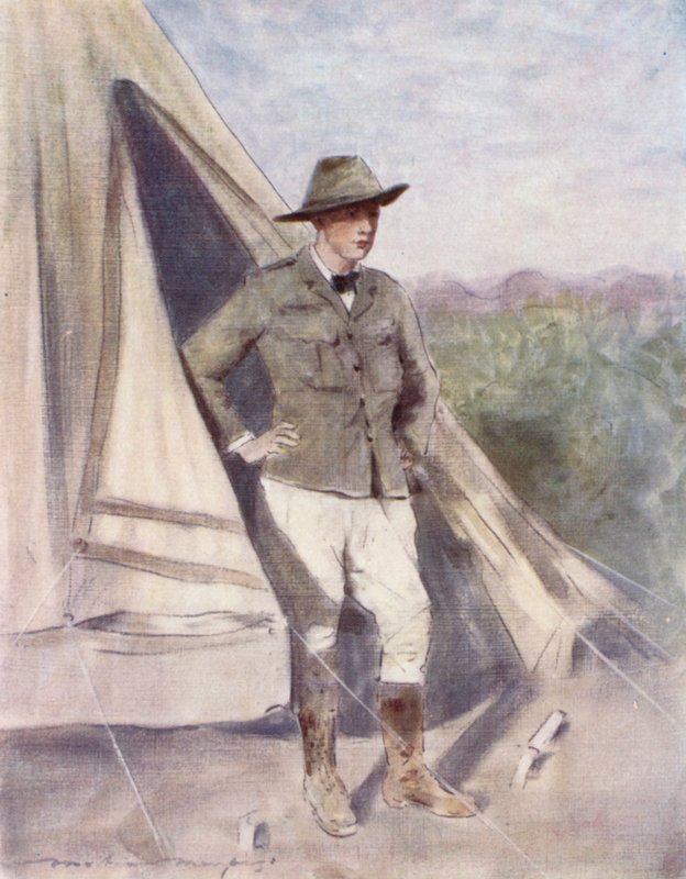 温斯顿丘吉尔担任战地记者 作者 Mortimer Ludington Menpes