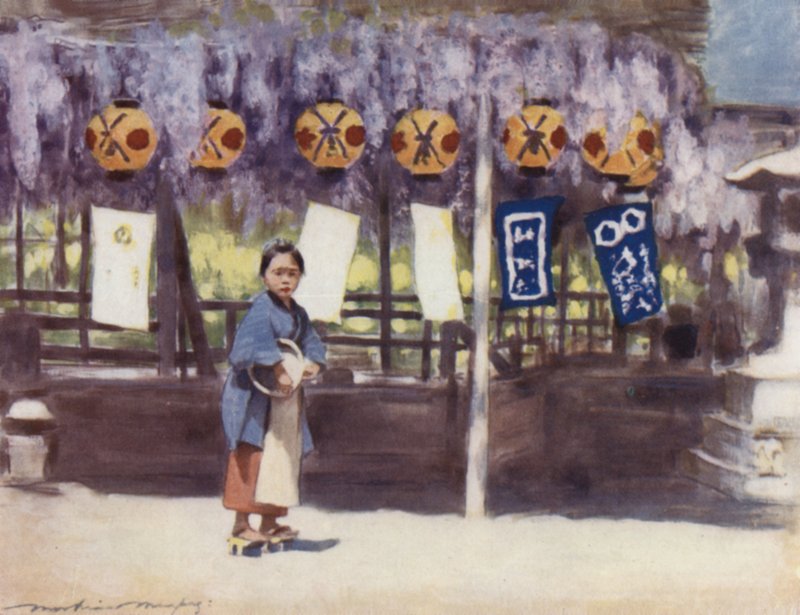 紫藤 作者 Mortimer Ludington Menpes