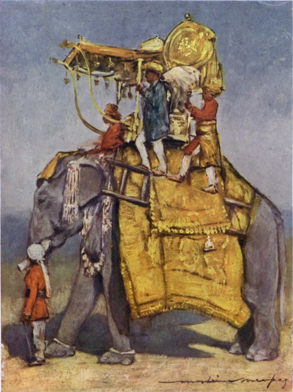 所有装饰的州象（彩色石版画） 作者 Mortimer Ludington Menpes