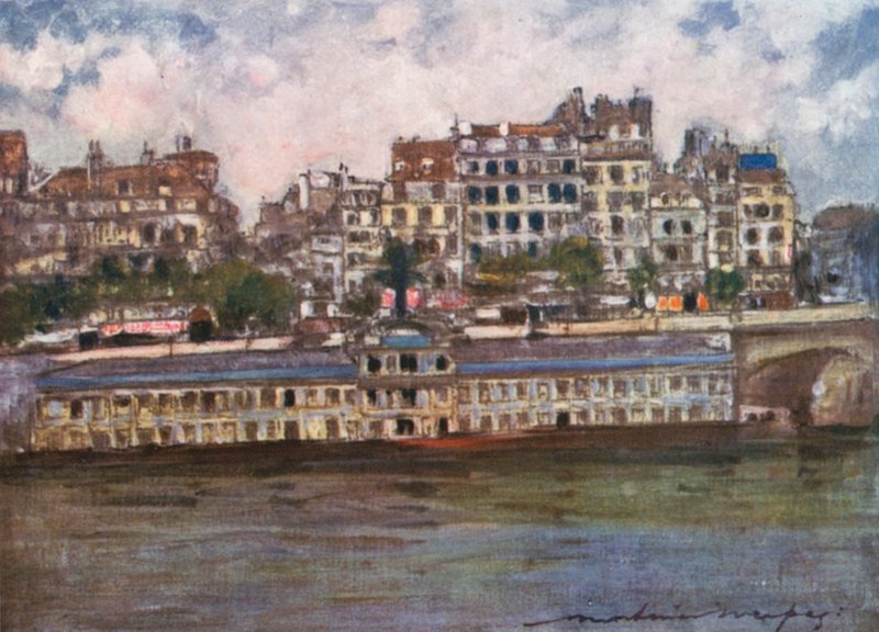 沐浴屋（Samaritaine） 作者 Mortimer Ludington Menpes