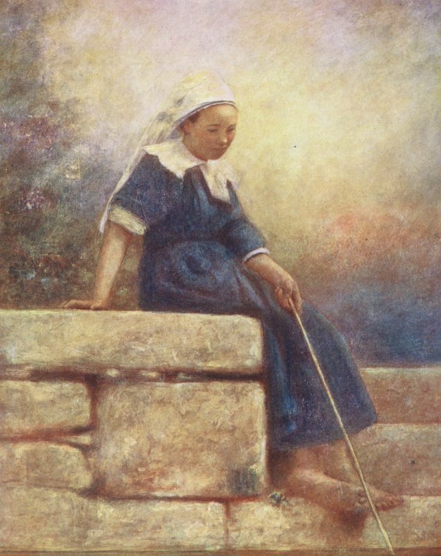 闲置时间（彩色印刷） 作者 Mortimer Ludington Menpes