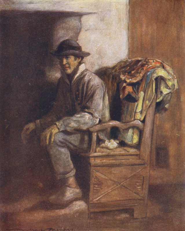 在英格尔诺克（彩色石版画） 作者 Mortimer Ludington Menpes