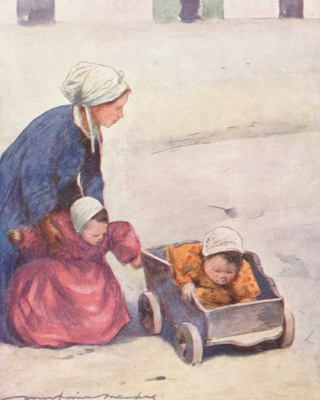 照顾婴儿（彩色印刷版） 作者 Mortimer Ludington Menpes
