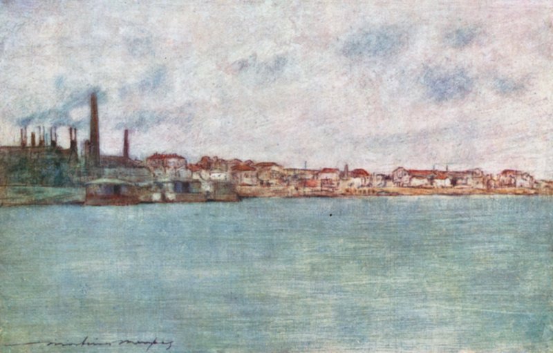在去Charenton的路上 作者 Mortimer Ludington Menpes