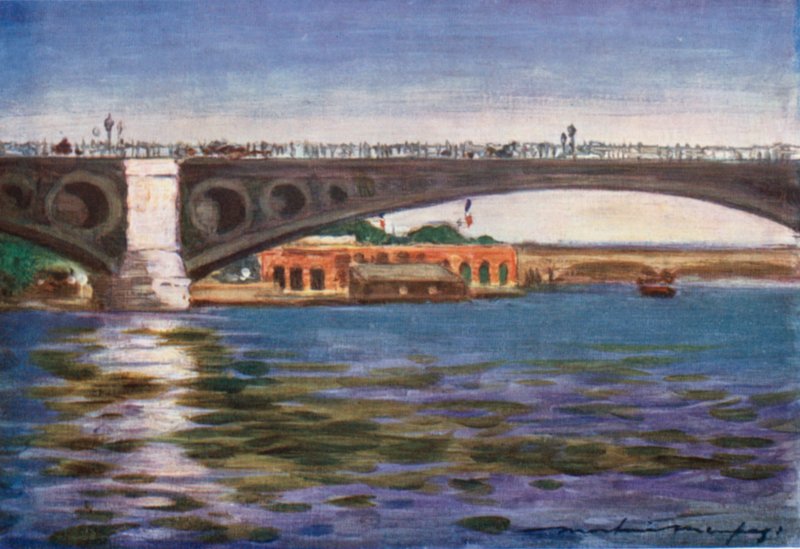 Pont Concorde 作者 Mortimer Ludington Menpes