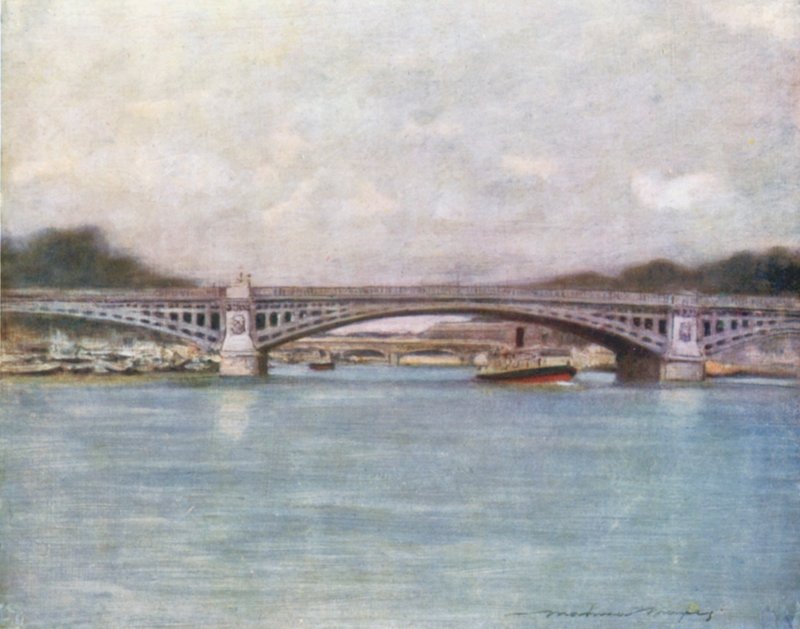 Pont de Solferiens 作者 Mortimer Ludington Menpes