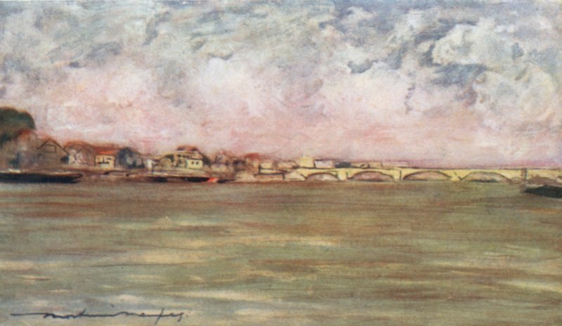 托比雅克桥 作者 Mortimer Ludington Menpes