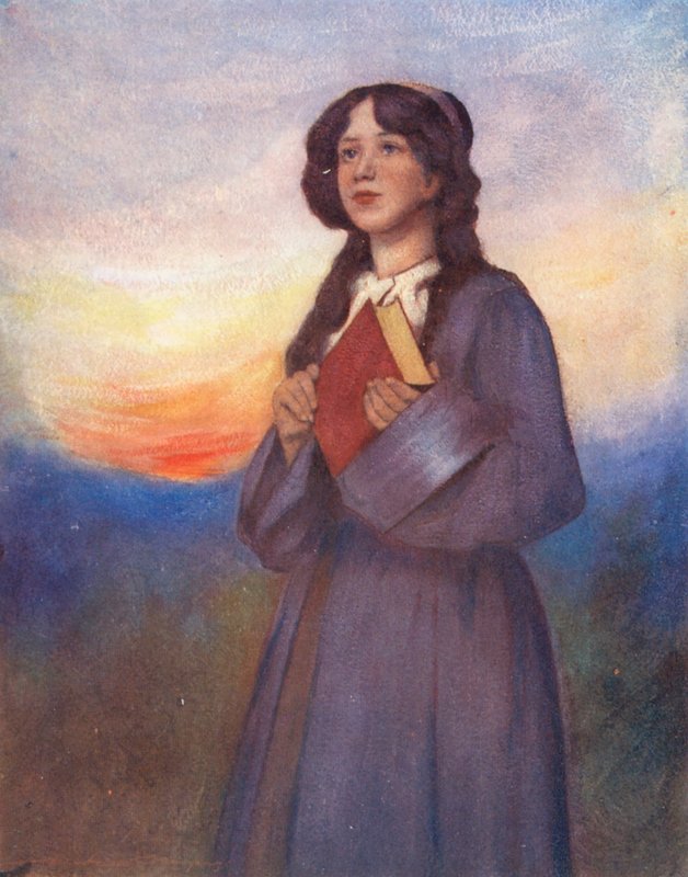 世界儿童：美国，日落（彩色印刷版） 作者 Mortimer Ludington Menpes