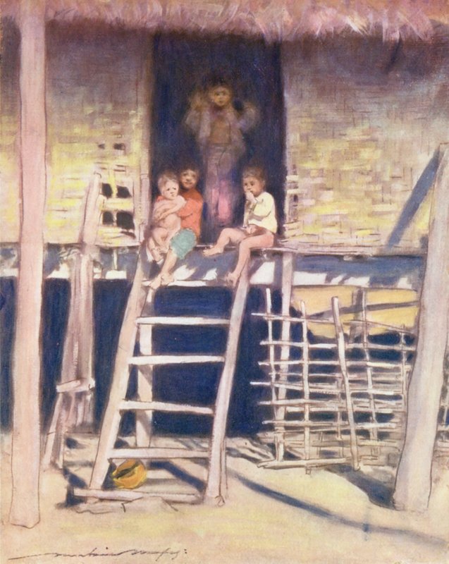 世界儿童：缅甸语，阶梯（彩色印刷版） 作者 Mortimer Ludington Menpes