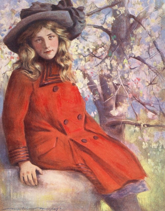 世界儿童：英语，《五月花开》（彩色印刷版） 作者 Mortimer Ludington Menpes