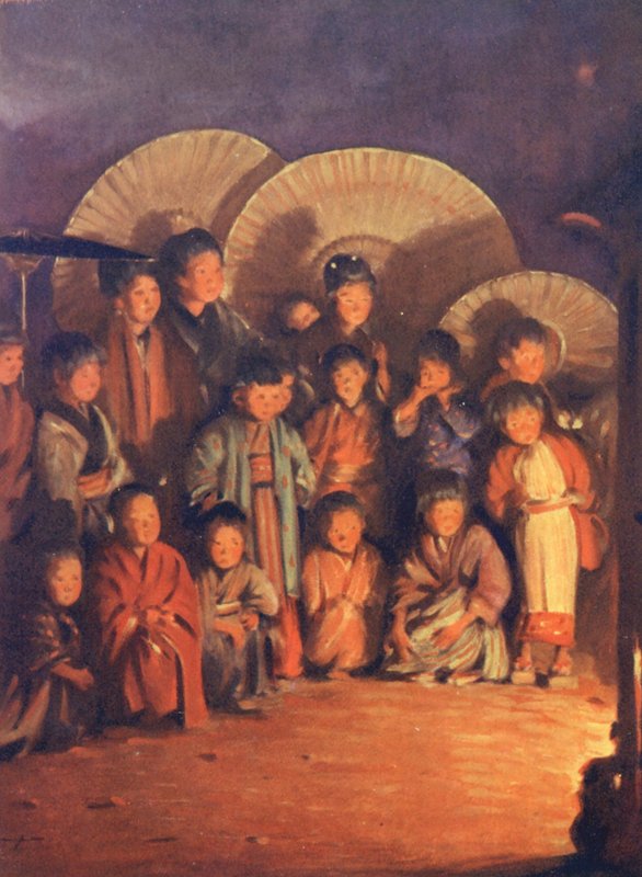 世界儿童：日本，活宝石（彩色石印版） 作者 Mortimer Ludington Menpes