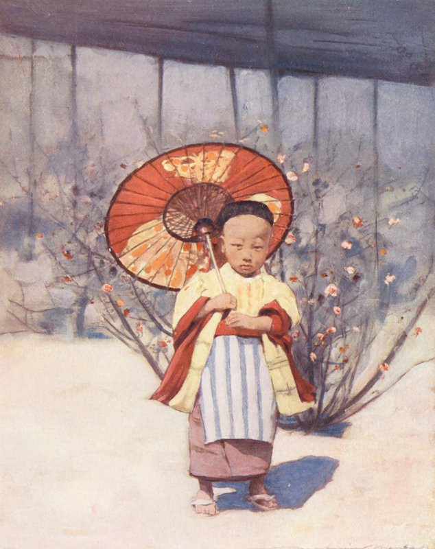 世界儿童：日本，我们的新盟友之一（彩色印刷版） 作者 Mortimer Ludington Menpes