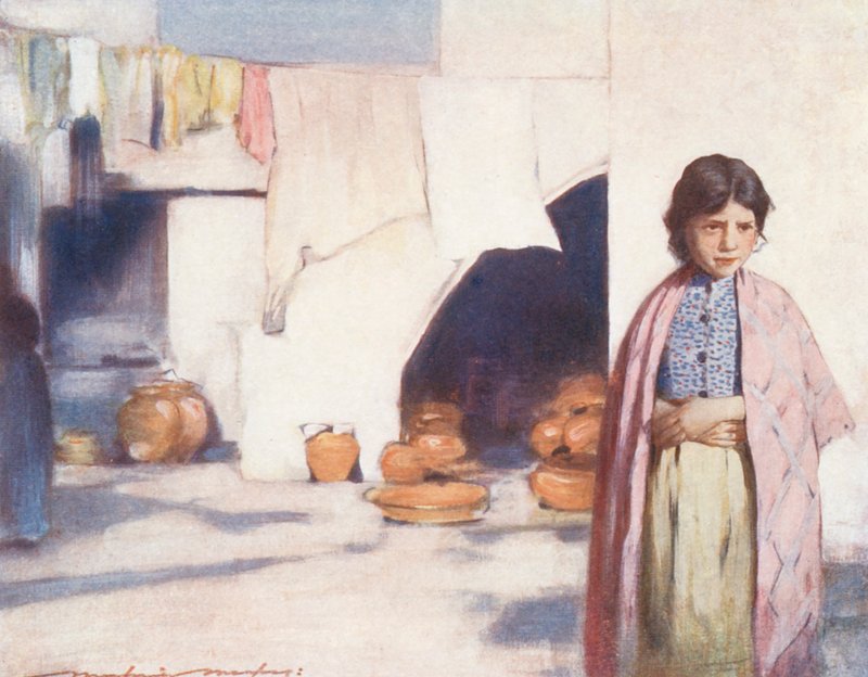 世界儿童西班牙文、光线和阴影（彩色印刷版） 作者 Mortimer Ludington Menpes