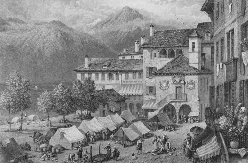 大分（雕版印刷 作者 迈尔斯·比克（Myles Birket）（之后）福斯特（Foster）