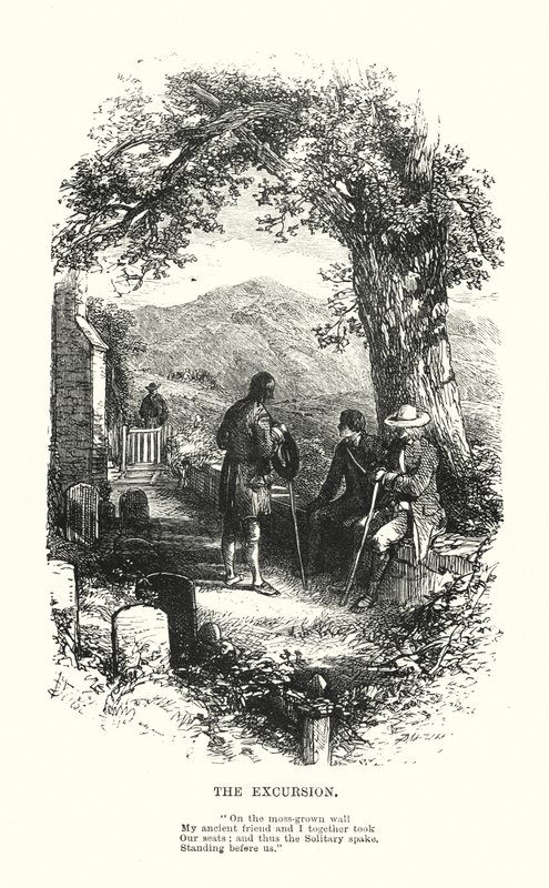 威廉-华兹华斯远行》（雕刻 作者 迈尔斯·比克（Myles Birket）（之后）福斯特（Foster）