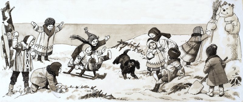 来自多国的故事雪宝宝 作者 纳迪尔·昆托