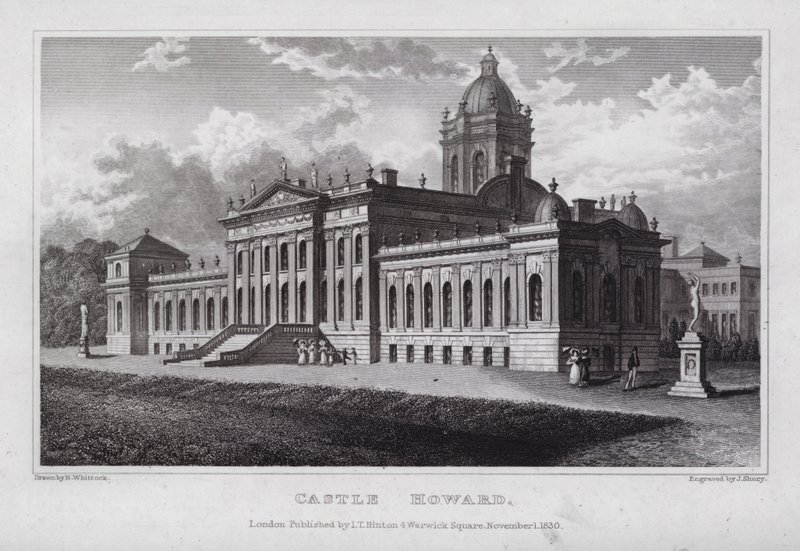 Castle Howard (engraving) 作者 纳撒尼尔（后）惠托克