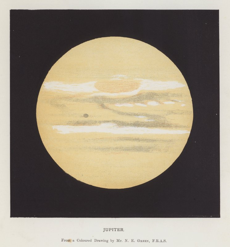 Jupiter (colour litho) 作者 纳撒尼尔·埃弗里特·格林