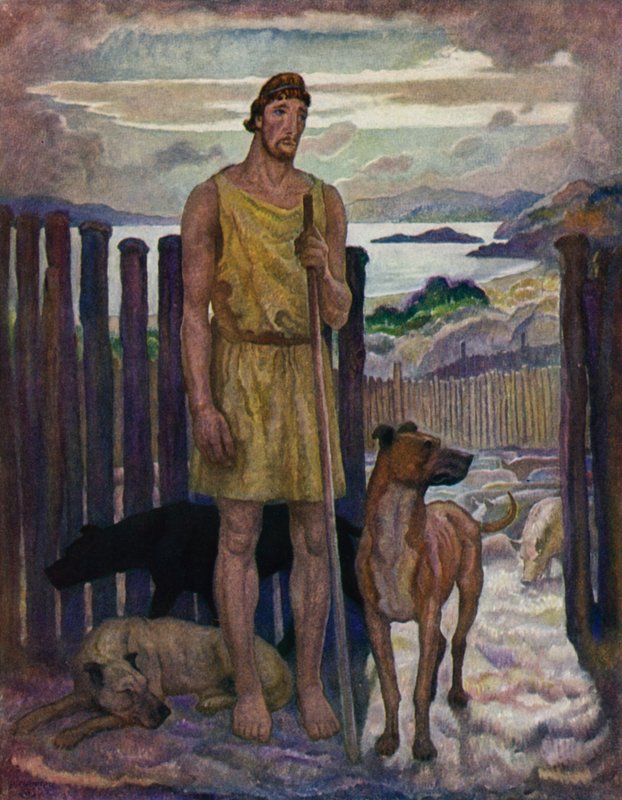 奥德赛：Eumaeus，the the swineherd 作者 纽维尔·康威斯